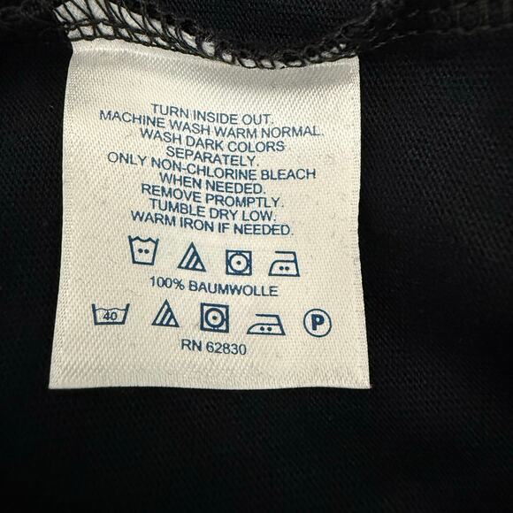 Land's End Long Sleeve Super T-Shirt Men's XL Navy Blue Basic Undershirt - Picture 5 of 5